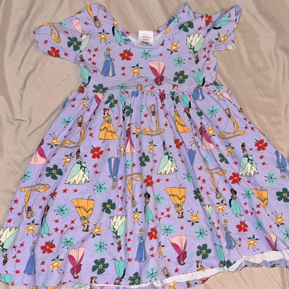 Disney princess Pattern dress by Hanna Andersson 4T